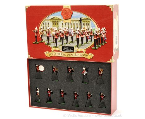 Britains Limited Editions, comprising: Set 40293 - Band of the Royal Marine Light Infantry Mint, contained in a near Mint set
