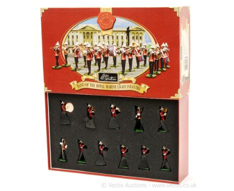 Britains Limited Editions, comprising: Set 40293 - Band of the Royal Marine Light Infantry Mint, contained in a near Mint set