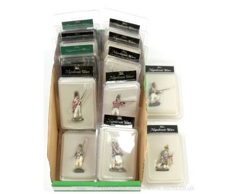 Britains - Napoleonic Wars Series, comprising: 12 x British / French Waterloo, 1815 Individual Figure Types, Includes: French