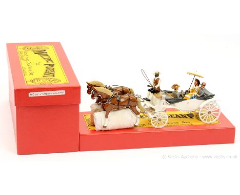Military Pageant [Jacklex], comprising: Southern U.S.A Civilian Landau Carriage with 2 Horse Team, Driver &amp; 3 x Passenger