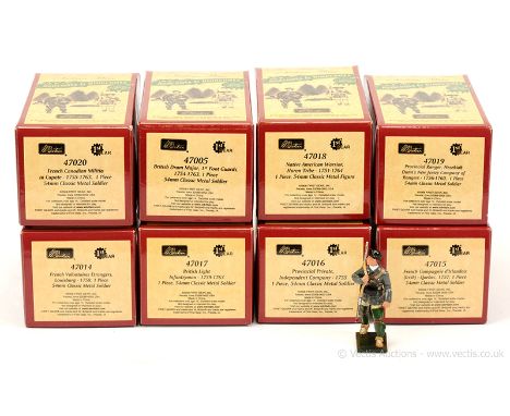 Britains - History of the British/American Army - Redcoats / Bluecoats Collection - 2006-2008, comprising: 8 x Assorted Sets,