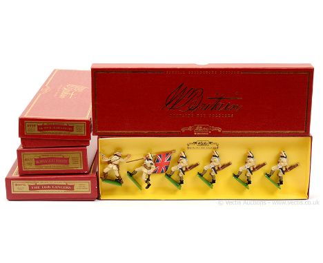Britains [Special Collectors Edition Series], comprising: Set 00076 - The 16th Lancers, Set 00131 - Durham Light Infantry, Se