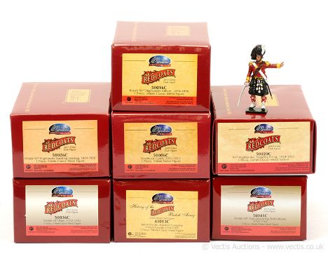 Britains - History of the British Army - Redcoats [Exclusive Collectors Club Figures], comprising: 7 x Assorted Models Includ
