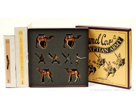 Britains - Special Collectors Edition Sets, comprising: Set 8872 - Camel Corps of the Egyptian Army, Set 8857 - Royal Artille
