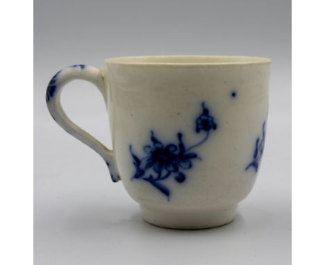 Possibly a Chantilly or St Cloud blue and white teacup18th Century.Diameter  7cm Condition ; Good , no damage or restoration 
