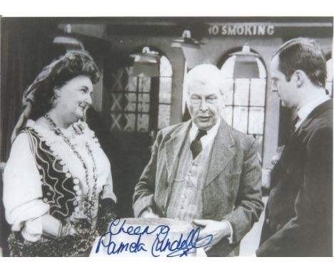 Pamela Cundell 1920 2015. A signed 7x5 photo. English actress who played Mrs. Fox in Dads Army. Good condition. Good Conditio