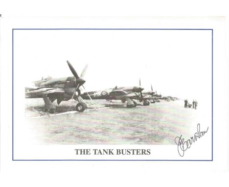 WW2 Multiple signed booklet The Tank Busters 609 (West Riding) Typhoon Squadron signed by , S/L R. P. Beamont, DSO, DFC Comma