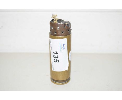 TRENCH ART LIGHTER FROM A 20MM SHELL CASE 1942