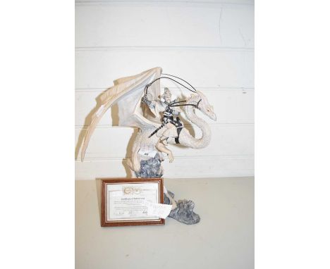 ENCHANTICA LARGE MODEL SNOWTHORN AND WARGREN WITH CERTIFICATE