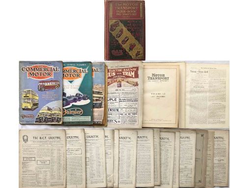 1940/41, Volume 25 of GARCKE'S MOTOR TRANSPORT YEAR-BOOK &amp; DIRECTORY + bound volumes for Jul-Dec 1930 of 'MOTOR TRANSPORT