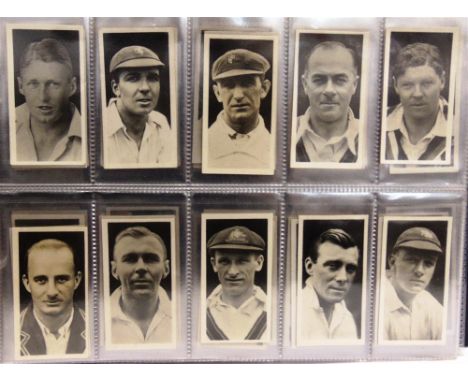 CIGARETTE CARDS - EIGHT SETS  comprising Drapkin, 'Australian &amp; English Test Cricketers', 1928 (40/40); Lambert &amp; But
