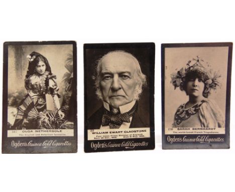 CIGARETTE CARDS - OGDENS 'GUINEA GOLD', ASSORTED  Approximately 695 cards, some duplication, (box). 