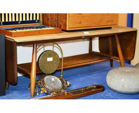 ERCOL STYLE DROP LEAF COFFEE TABLE     