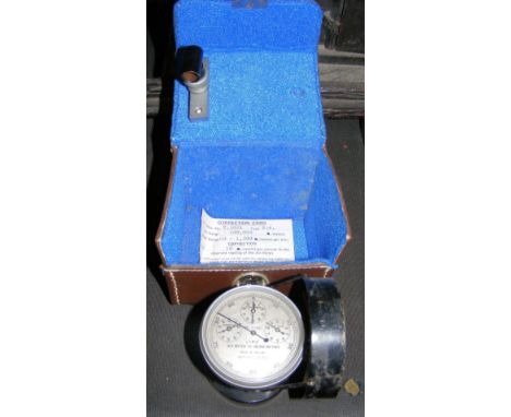 A Lowne anemometer in carrying case