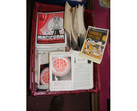 Quantity of "Magicram", "Abracadabra" and other magic magazines