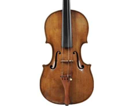 Violon italien du XVIIIe s. de l'école de Florence portant l'étiquette des frères Carcassi, 353 mm, accompagné d'un certifica