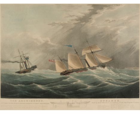 * Duncan (Edward). The Archimedes Steamer. Fitted with Mr F P Smith's patent screw propeller, off the North Foreland, on her 