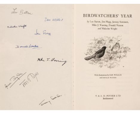 Poyser (T. &amp; A. D., publisher). Group of 41 monographs, all signed or inscribed by the author(s) and/or illustrator, main
