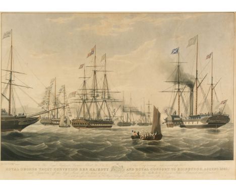 * Duncan (Edward). Royal George Yacht (Conveying Her Majesty and Royal Consort to Edinburgh, August 1842.) and Squadron, off 