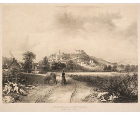 * British &amp; Scottish topographical views. A collection of 36 views, mostly 19th century, lithographs and engravings, incl