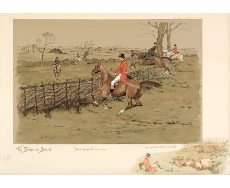 * Payne (Charles Johnson, Snaffles). The Stake and Bound. Send 'em at it - and get well into the next field, Messrs. Fores, A
