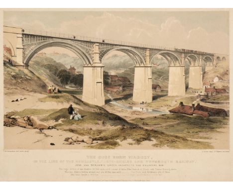 * Richardson (Thomas Miles). The Ouse Burn Viaduct, in the Line of the Newcastle, North-Shields and Tynemouth Railway, John a