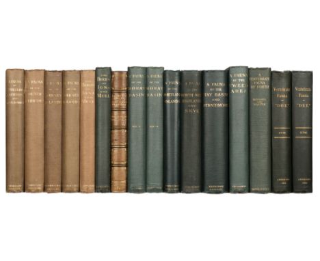 Harvie-Brown (John Alexander, editor). [A Vertebrate Fauna of Scotland, complete set], 1st editions, Edinburgh: David Douglas