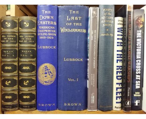 Mahan (A. T.). Sea Power in its Relations to the War of 1812, 2 volumes, 1st edition, Sampson Low, Marston &amp; Company, 190