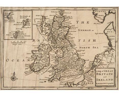 [Cox, Thomas]. Magna Britannia et Hibernia, Antiqua &amp; Nova, volume I only London: John Nutt, 1715, 22 folding engraved ma