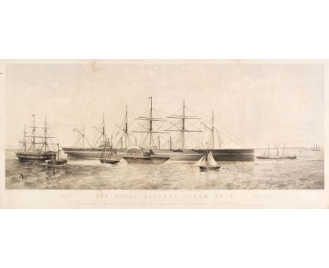 * Dutton (Thomas G.). The Great Eastern Steam Ship. J. Vine Hall Esq. Commander, printed Day &amp; Son, 1st August 1860, larg