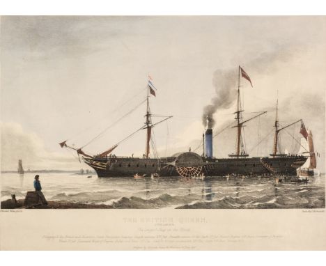 * Hullmandel (Charles). The British Queen, Steamer. The Longest Ship in the World, Belonging to the British and American Stea