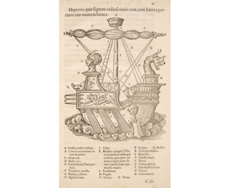 Baif (Lazare de). Annotationes in L. II. De captiuis, &amp; postliminio reuersis: in quibus tractatur de re nauali. Eivsdem a