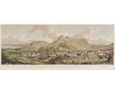 * Edinburgh. Westall (W.), View from the walk on the top of the Carlton Hill, Looking to the South, printed G. Hullmandel, Au