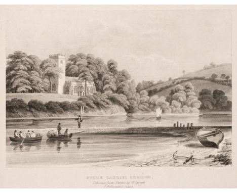 Spreat (W.). Picturesque Sketches of the Churches of Devon, Exeter: W. Spreat, 1842, lithograph title with vignette illustrat