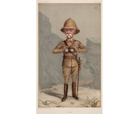 * Vanity Fair caricatures. A collection of 27 Military and Naval caricatures, late 19th century &amp; early 20th century, lit