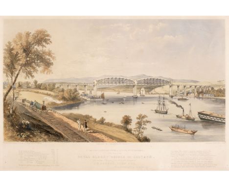 * Needham (Joseph). To the Directors of the Cornwall &amp; South Devon Railways, This View of the Royal Albert Bridge at Salt