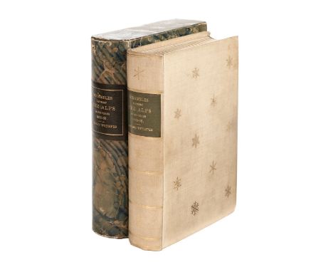 Whymper (Edward). Scrambles Amongst the Alps in the Years 1860-69, 4th edition, London: John Murray, 1893, folding maps, illu