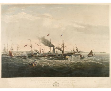* Reeve (Richard Gilson &amp; Augustus William). In Commemoration of the Establishment of Steam Navigation between Great Brit