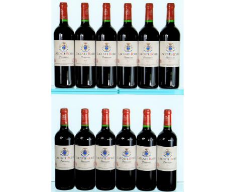 2013 Chateau Lacoste Borie (Second wine of Chateau Grand Puy Lacoste)PauillacOWC12x75clPreviously Stored at the Wine Society 