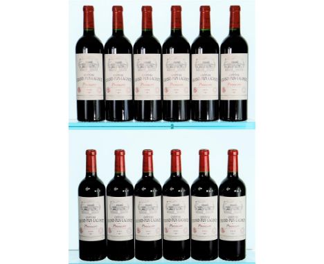 2004 Chateau Grand Puy Lacoste, 5eme Cru ClassePauillacOWC12x75clPreviously Stored at the Wine Society since first release 