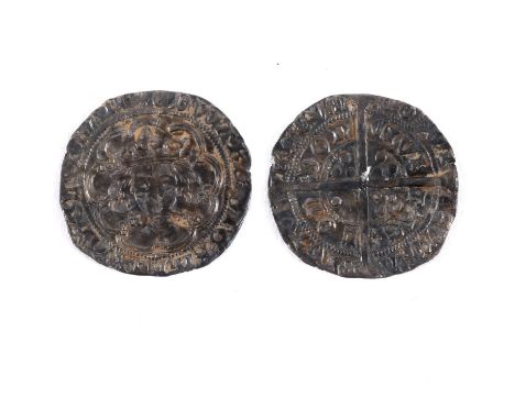 A hammered Silver Groat, Light Coinage (1464-1470), London Mint, Class VI, mm. Sun, 1465-1466, (North 1569), 3.02g. Quatrefoi