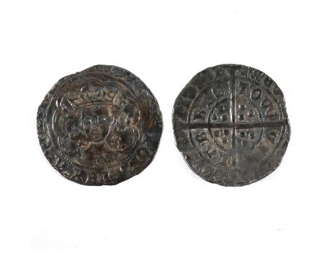 A hammered Silver Groat, Light Coinage (1464-1470), Bristol Mint, Class VI/V, mm. Sun, 1464-1465, (North 1580), 2.95g. Quatre