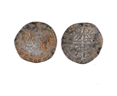 A hammered Silver Groat, Light Coinage (1464-1470), London Mint, Class VII, mm. Crown/Crown, 1466-1467, (North 1570), 2.53g. 