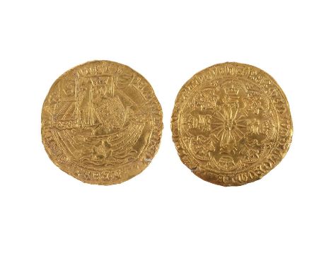 A hammered gold Ryall, Light Coinage (1464-1470), London Mint, Class VI, mm. Sun/Sun, 1465-66, (North 1549), 7.71g. The 2018 