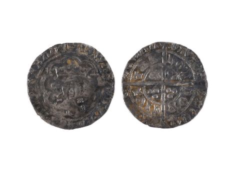 A hammered Silver Groat, Light Coinage (1464-1470), London Mint, Class VII, mm. Crown/Crown, 1466-1467, (North 1570), 2.91g. 