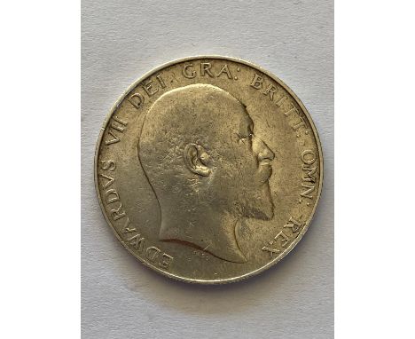 An Edward VII Halfcrown, bare head, r. crowned shield in garter, dated 1903.  *CR:  Cleaned.  *BP 22.5% (18.75% plus VAT) plu
