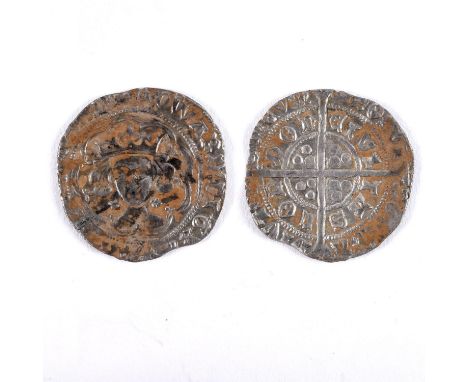 A hammered Silver Groat, Light Coinage (1464-1470), London Mint, Class VII, mm. Crown/Crown, 1466-1467, (North 1570), 3.01g. 