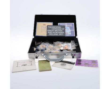 Royal Mint uncirculated year sets for 1971, 1984, 1987, 199o, Royal Mint Commemorative Titanic Medal and other modern issues 