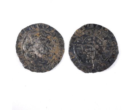 A hammered Silver Groat, Light Coinage (1464-1470), London Mint, Class VII, mm. Crown/Sun, 1467-1468, (North 1571), 2.62g. Qu