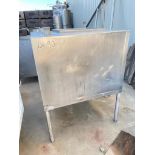 Approximately 300 Gallon Rectangular S/S Tank - Rigging Fees: $150